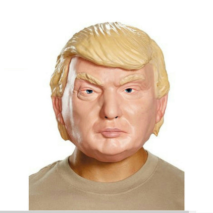 The Candidate Donald Trump 1/2 Vacuform Plastic Mask Adult Costume Accessory