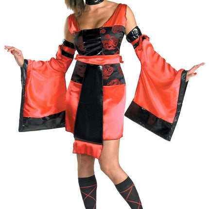 Disguise Women's Worldscape Sexy Samurai Adult Costume Size Small 6-8