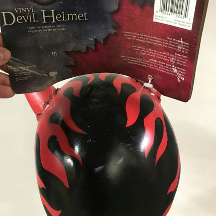 Disguise Hell Riders Vinyl Devil Helmet Costume Accessory Adult Size