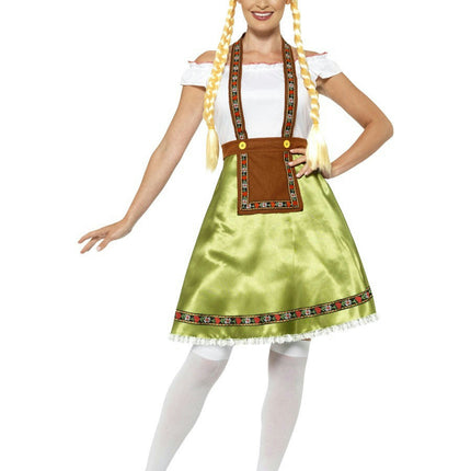 Smiffy's Women's Bavarian Maid Adult Costume Size Small 6-8