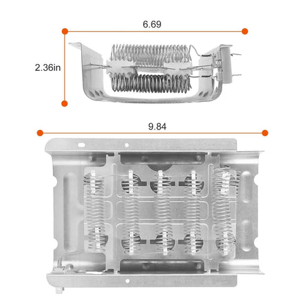 279838 Dryer Heating Element Assembly Replacement Part
