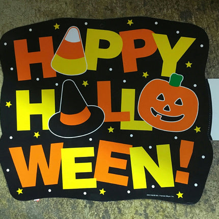 14x12" Happy Halloween Cardstock Party Paper Wall Window Decoration Decor