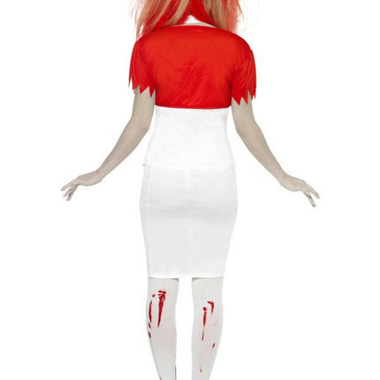 Smiffy's Women's Blood Drip Nurse Adult Zombie Costume Small 6-8