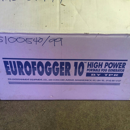Eurofogger 10 High Power Portable Fog Generator Machine by TPR 110V