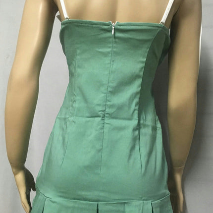 Seafoam Green 4Pc Hospital Scrubs Nurse Sexy Women's Adult Costume Size Large