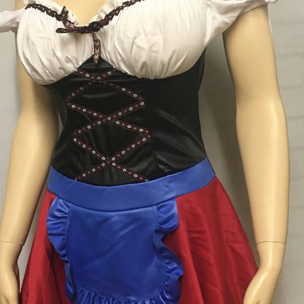 Sexy Alpenhof German Beer Maiden Fraulein Girl Women's Adult Costume Size XS 0-2