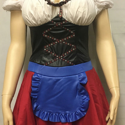 Sexy Alpenhof German Beer Maiden Fraulein Girl Women's Adult Costume Size M/L