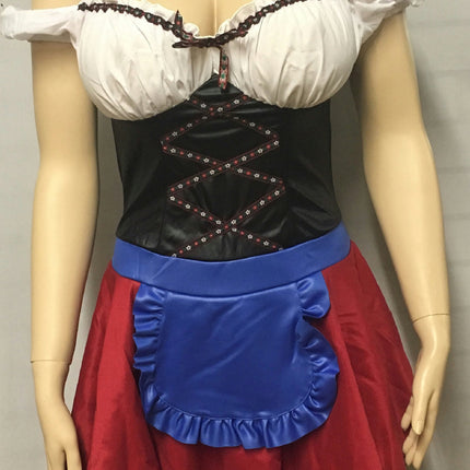 Sexy Alpenhof German Beer Maiden Fraulein Girl Women's Adult Costume Size M/L