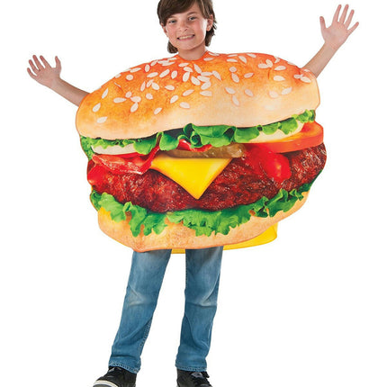 Grill-ty As Charred Burger Unisex Child Costume Tunic