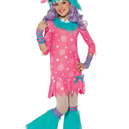 Rubie's Girl's Pink White Blue Bedtime Monster Child Costume Small 4-6