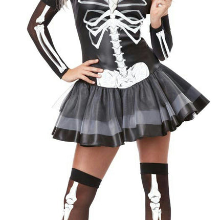 California Costumes Women's Skeleton Masquerade Sexy Adult Costume Medium 8-10