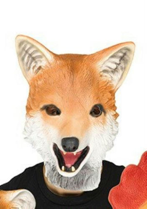 Fun World Latex Fox Adult Animal Mask