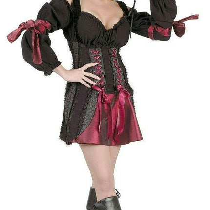 Fun World Women's Playful Stitch Pirate Sexy Adult Costume S/M 2-8
