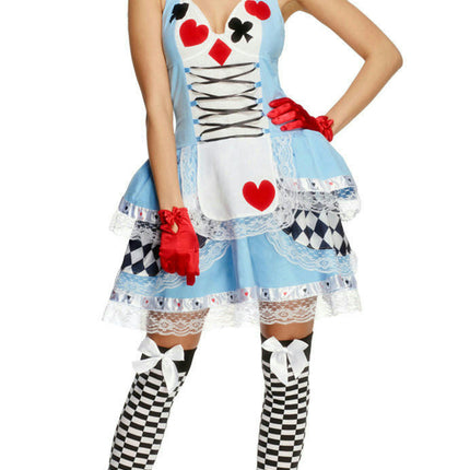 Fever Miss Wonderland Sexy Alice Adult Costume Size Medium