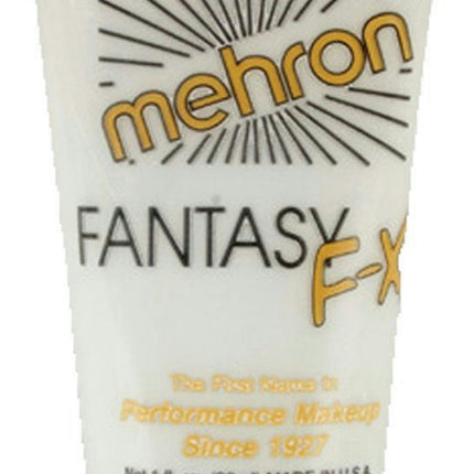 Mehron Fantasy FX Cream Water Based Makeup 1 oz Moonlight White