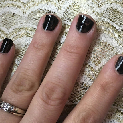 Bloody Mary's Nocturnal Desire Black Goth Professional Hollywood Nail Polish