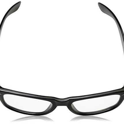 High Quality Retro Nerd Dork Fashion Glasses Black Frame Clear Lens Buddy Clark