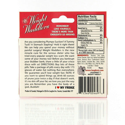 Forum Novelties 63676 Weight Waddlers Mighty Medication Pills Novelty Gag Gift