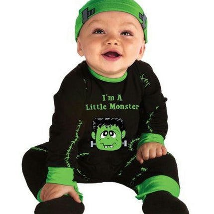 I'm a Lil Monster Frankenstein Costume Newborn Baby 0-6 months