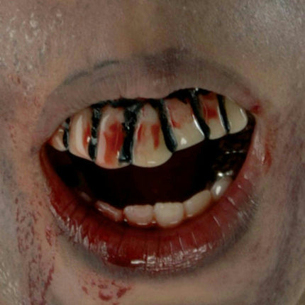 The Walking Dead Zombie Decay Bloody Teeth Adult Costume Accessory