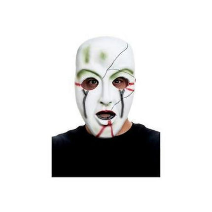 Morbid Industries Oversized Cracked Ghost Face Mask