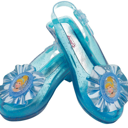 Disguise Disney Princess Cinderella Sparkle Shoes One Size Child Play Dress Up