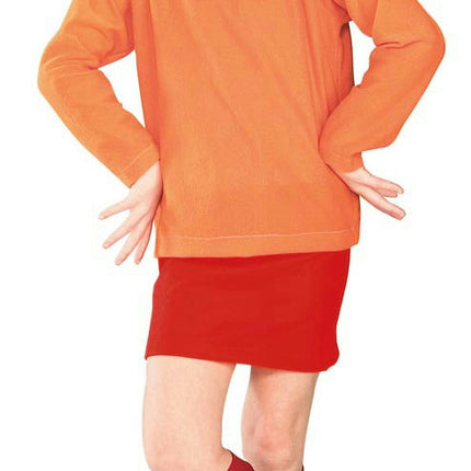Velma From Scooby Doo Kids Child Costume Small 4-6