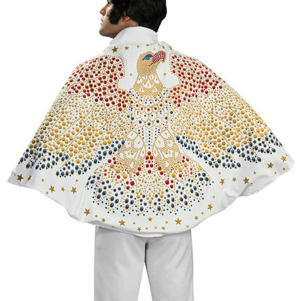 Rubie's 30 Inch Elvis Cape with Screen Printed Eagle Design Costume Accessory