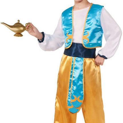 Gold Plastic Genie Lamp Prop Costume Accessory