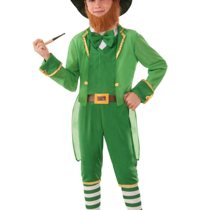Little Irish Leprechaun St. Patricks Day Child Costume Large
