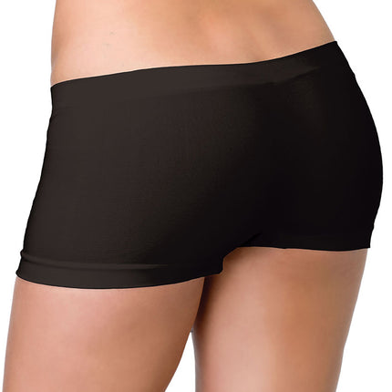 Seamless Boyshorts - Black - O/S