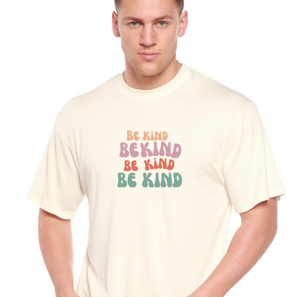 Be Kind Men's Bamboo Viscose/Organic Cotton Short Sleeve Graphic T-Shirt