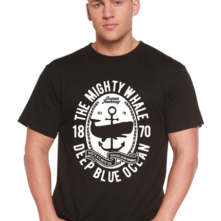 The Mighty Spun Bamboo® Men's Bamboo Viscose/Organic Cotton Short Sleeve Graphic T-Shirt