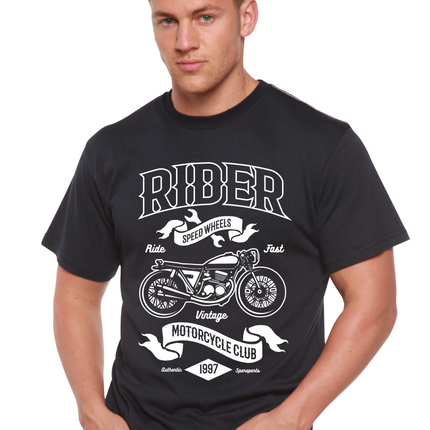 Rider Spun Bamboo® Men's Bamboo Viscose/Organic Cotton Short Sleeve Graphic T-Shirt