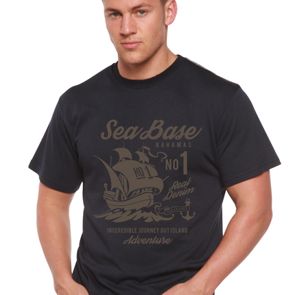 Sea Base Spun Bamboo® Men's Bamboo Viscose/Organic Cotton Short Sleeve Graphic T-Shirt