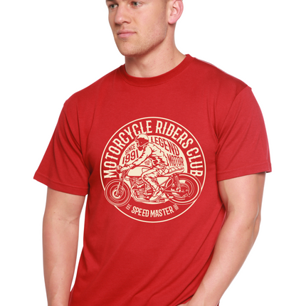 Motorcycle Riders Club Men's Bamboo Viscose/Organic Cotton Short Sleeve Graphic T-Shirt