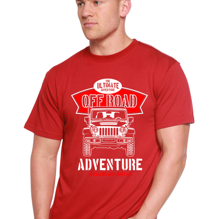 Off Road Spun Bamboo® Men's Bamboo Viscose/Organic Cotton Short Sleeve Graphic T-Shirt
