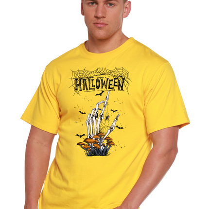 Halloween Men's Bamboo Viscose/Organic Cotton Short Sleeve Graphic T-Shirt