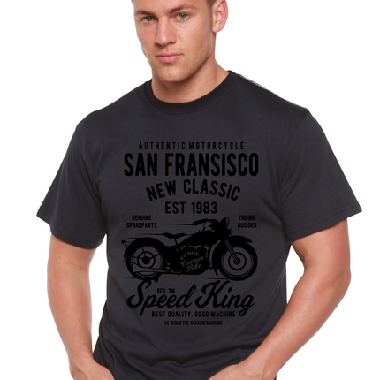 San Fransisco Spun Bamboo® Men's Bamboo Viscose/Organic Cotton Short Sleeve Graphic T-Shirt