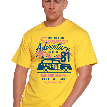 Sammer Adventure Spun Bamboo® Men's Bamboo Viscose/Organic Cotton Short Sleeve Graphic T-Shirt