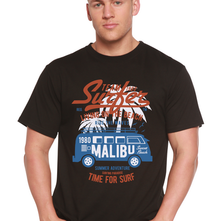 Team Surfer Spun Bamboo® Men's Bamboo Viscose/Organic Cotton Short Sleeve Graphic T-Shirt