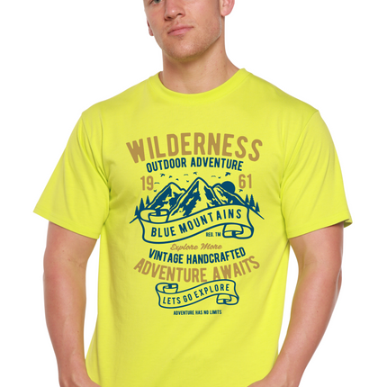 Wilderness Spun Bamboo® Men's Bamboo Viscose/Organic Cotton Short Sleeve Graphic T-Shirt