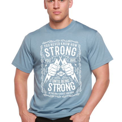 Strong Spun Bamboo® Men's Bamboo Viscose/Organic Cotton Short Sleeve Graphic T-Shirt