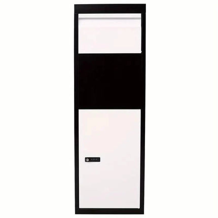 Galvanized Steel Parcel Mailbox w/Code Lock & Mounting Hardware