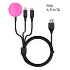 Black/Pink