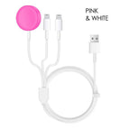 Pink/White