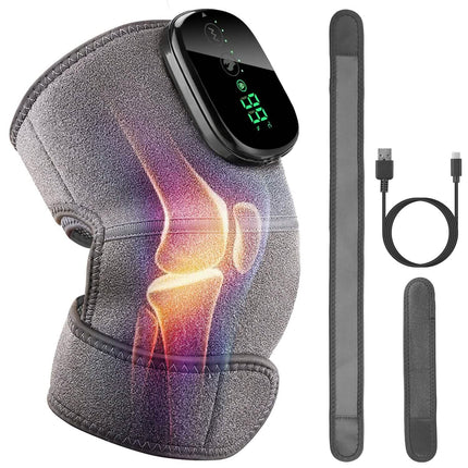 3-in-1 Heated Pads Massager with 3 Level Vibration