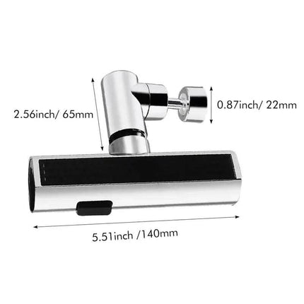 3-Mode Leakproof Sink Faucet Adapter - Durable Copper Construction for Kitchen and Bathroom