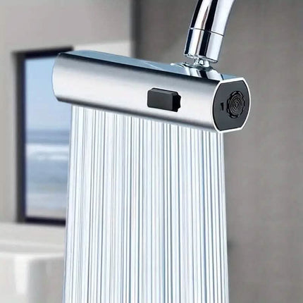 3-Mode Leakproof Sink Faucet Adapter - Durable Copper Construction for Kitchen and Bathroom