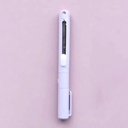 3-Pack: 2-in-1 Pen Style Scissors with Paper Cutter